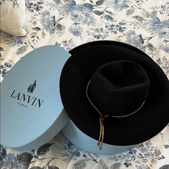 NWT Lanvin wool hat main image 4